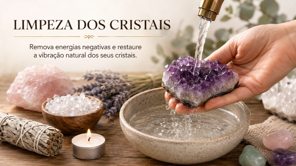 Como tratar os seus cristais