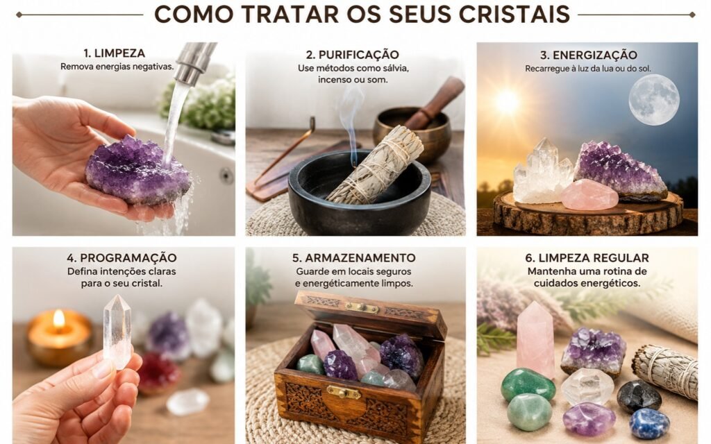 Cómo cuidar tus cristales