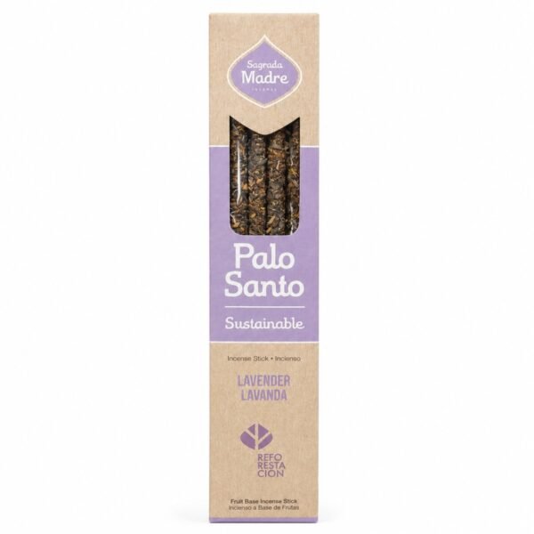 Incenso Sagrada Madre Palo Santo e Lavanda