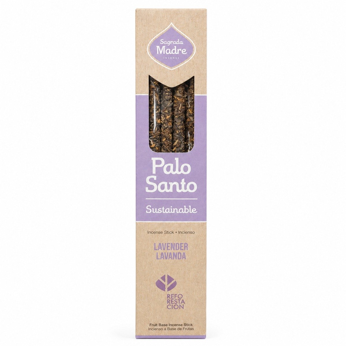 Incenso Sagrada Madre Palo Santo e Lavanda