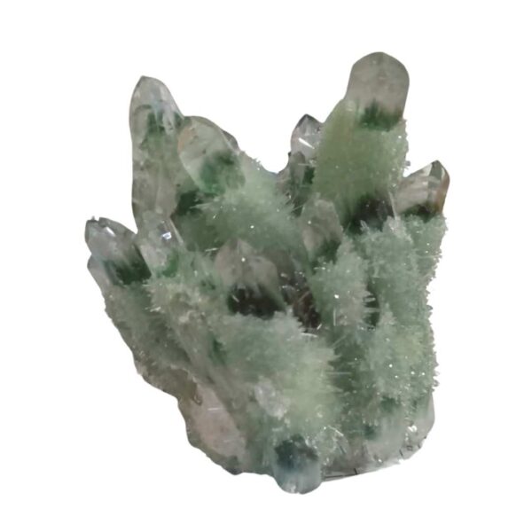 Quartzo Fantasma Verde Drusa