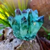 Quartzo Fantasma Verde Drusa