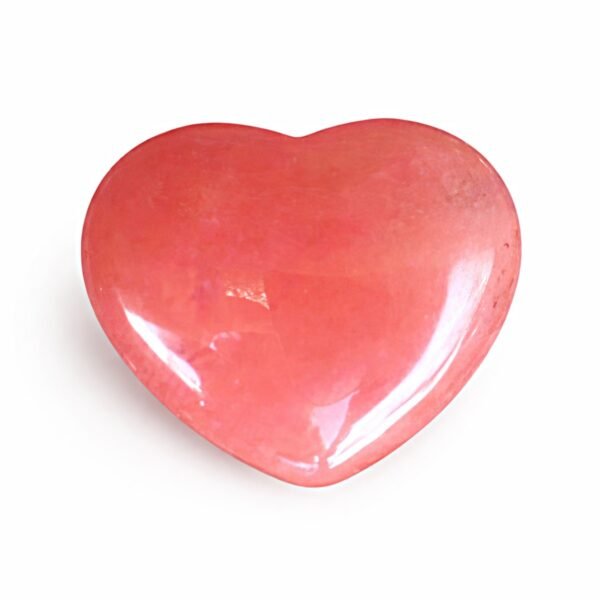 Coração Quartzo Cereja