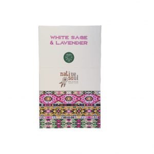 Indische Weihrauch Native Soul white Sage und Lavendel Box