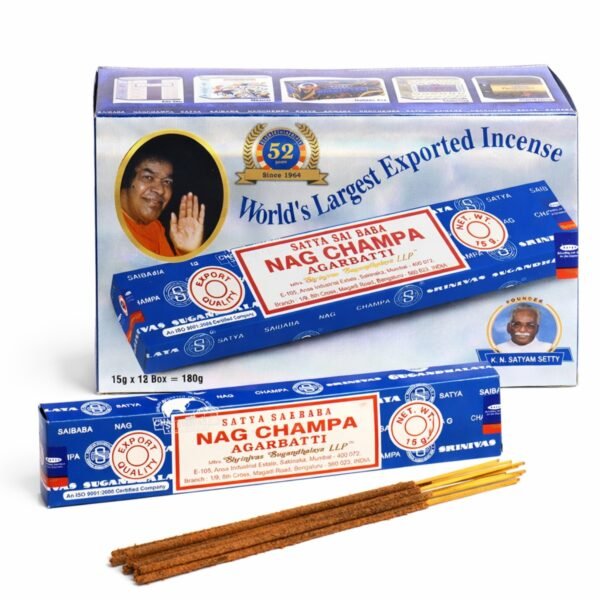 Incenso Nag Champa Satya Sai Baba Caixa