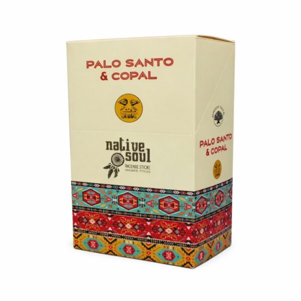 Incenso Native Soul Palo Santo e Copal Caixa