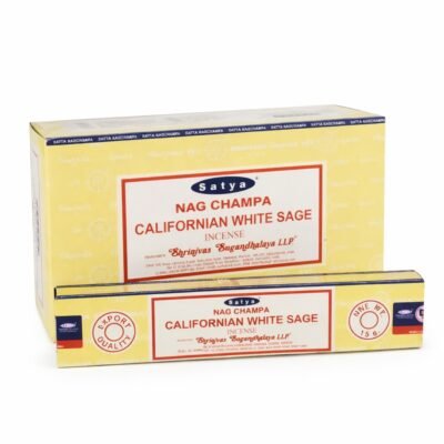 Incenso Satya Californian White Sage Caixa