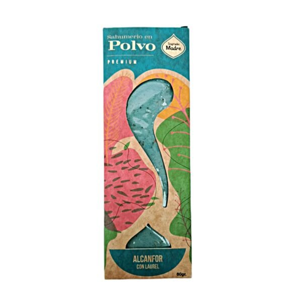 Incenso em Pó Sagrada Madre Canfora e Louro