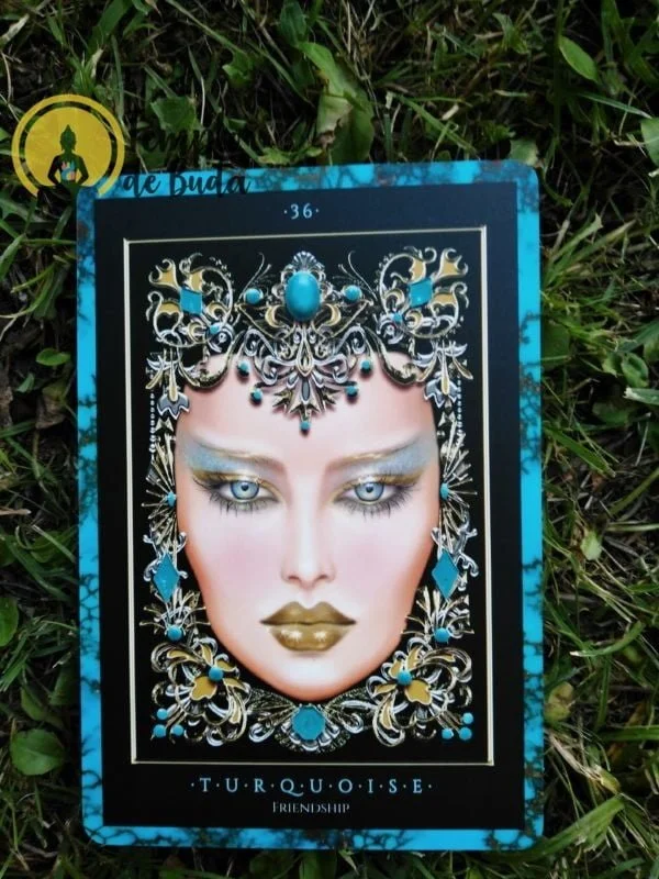Oráculo Cristais Preciosos de Maxine Gadd em Inglês