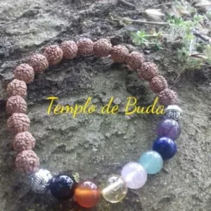 Rudraksha bracelet with