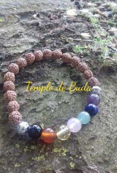 Pulseira Rudraksha com