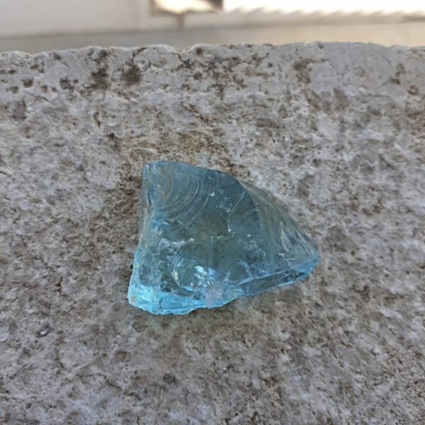 Cristal de Andara Monoatomico Água Marinha