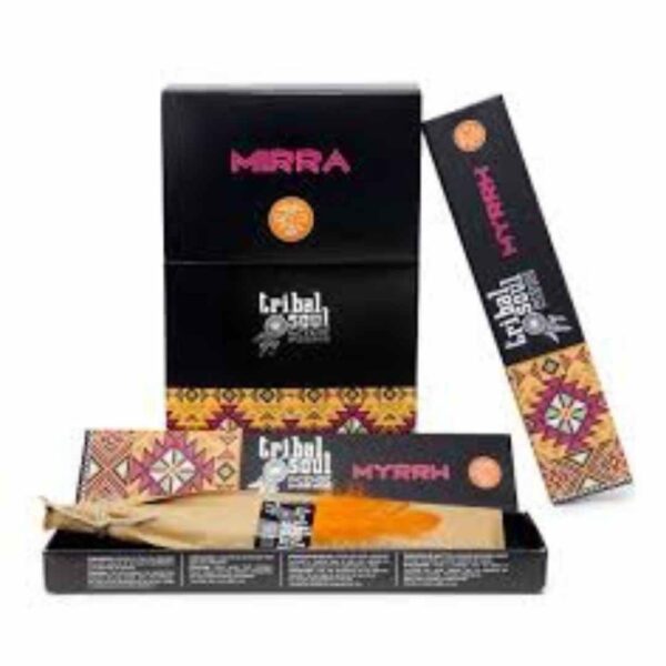 Scatola di incenso indiano Tribal Soul alla mirra