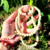 Japa Mala Sandalo Branco