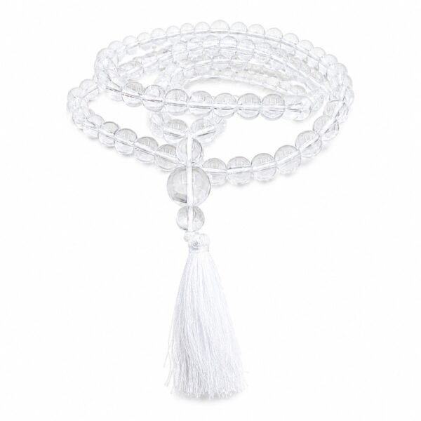 JapaMala de Quartzo Cristal Branco
