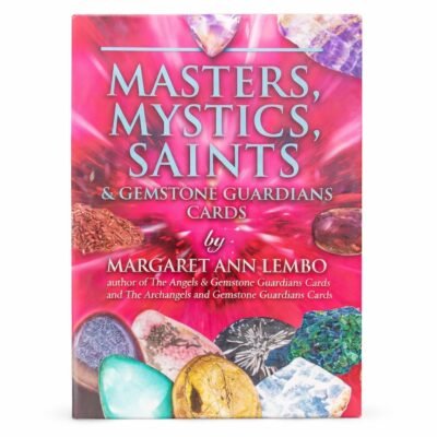 Oráculo Mestres Místicos Santos e Guardiões de Cristais de Margaret Ann Lembo em Inglês