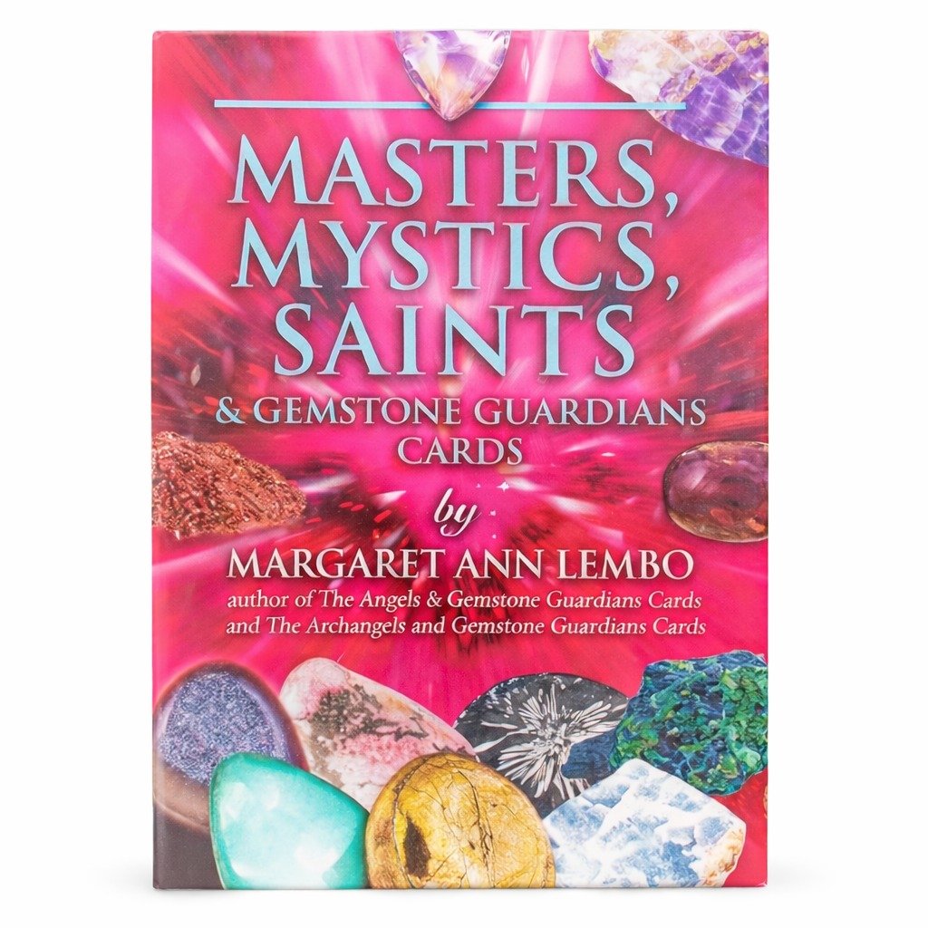 Oráculo Mestres Místicos Santos e Guardiões de Cristais de Margaret Ann Lembo em Inglês