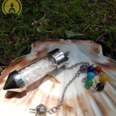 White Quartz Pendulum Chips