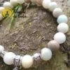 Amazonit Armband mit Baum des Lebens