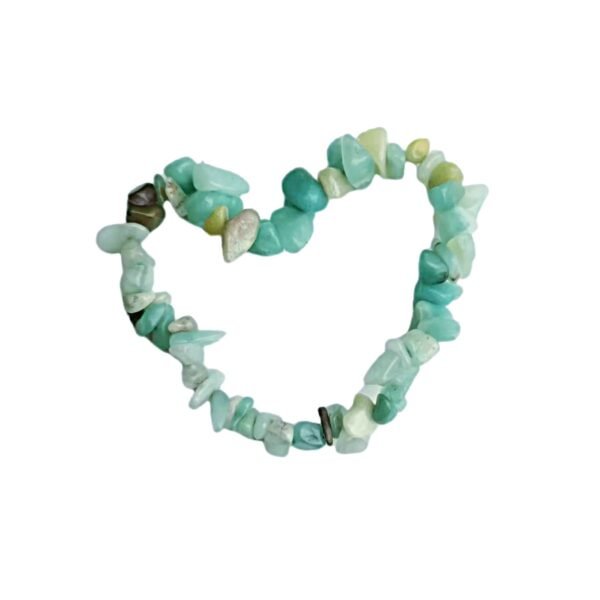 Pulseira Amazonite Chips