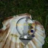Pêndulo Quartzo Branco Pirâmide com ponta