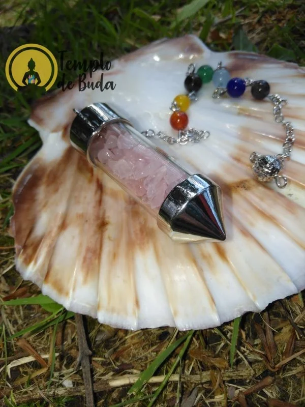 Pendulum Quartz Rose Chips