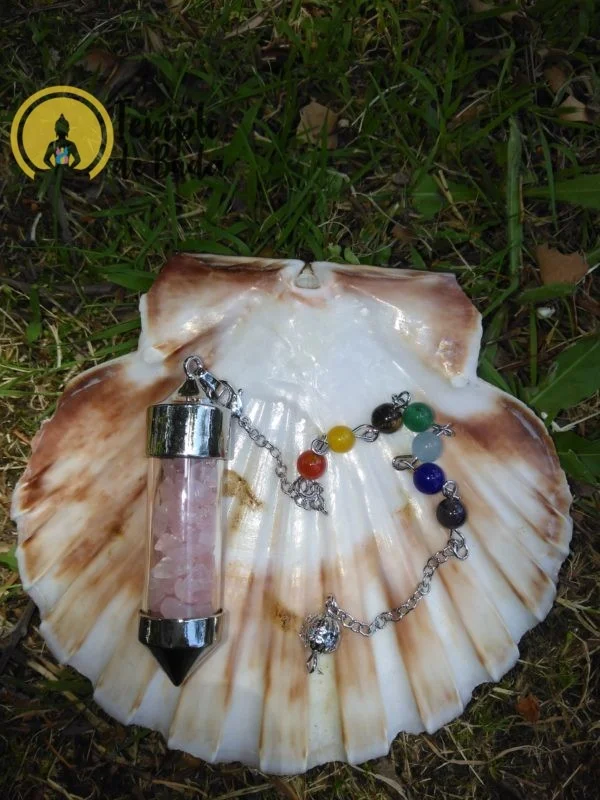 Pendulum Quartz Rose Chips