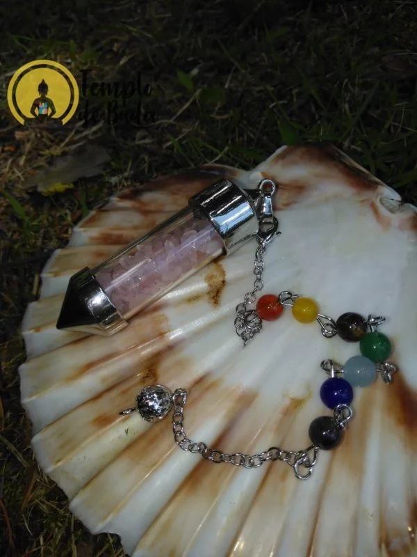Pendulum Quartz Rose Chips