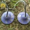 Ting-Sa Címbalos Tibetanos Chakra Coroa Violeta