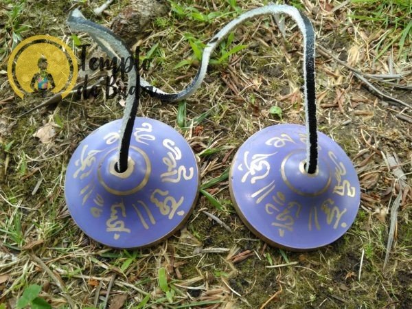 Ting-Sa Cymbals Tibetan Chakra Violet Corona