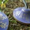 Ting-Sa Címbalos Tibetanos Chakra Coroa Violeta