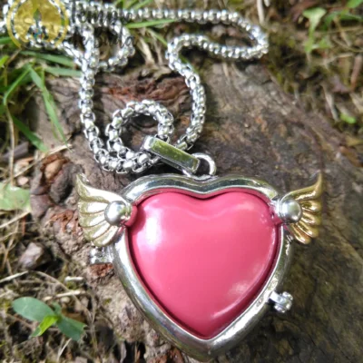 Angel Caller Heart with Wings