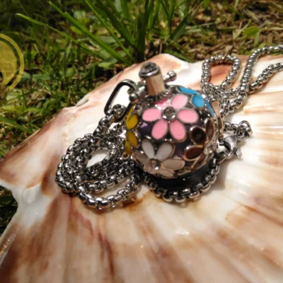 Angel Caller Colorful Flowers