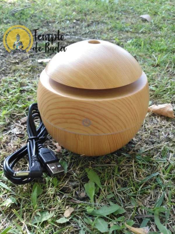 Difusor e Humidificador de Aromas Redondo Claro