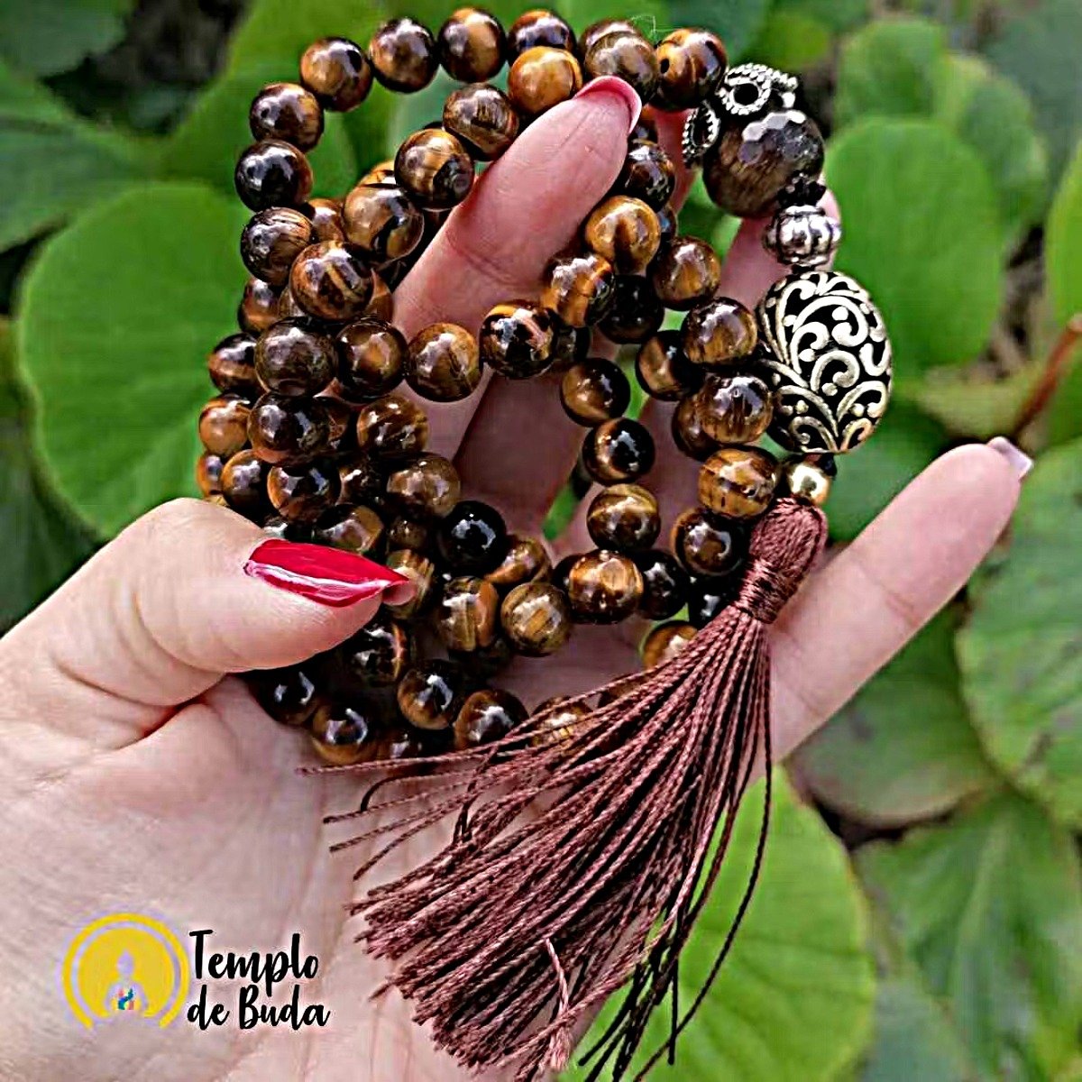 JapaMala Mandala Olho de Tigre