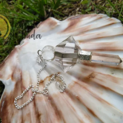 White Quartz Pendulum Balance Stick
