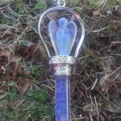 Pendente Anjo Ponta Opalina