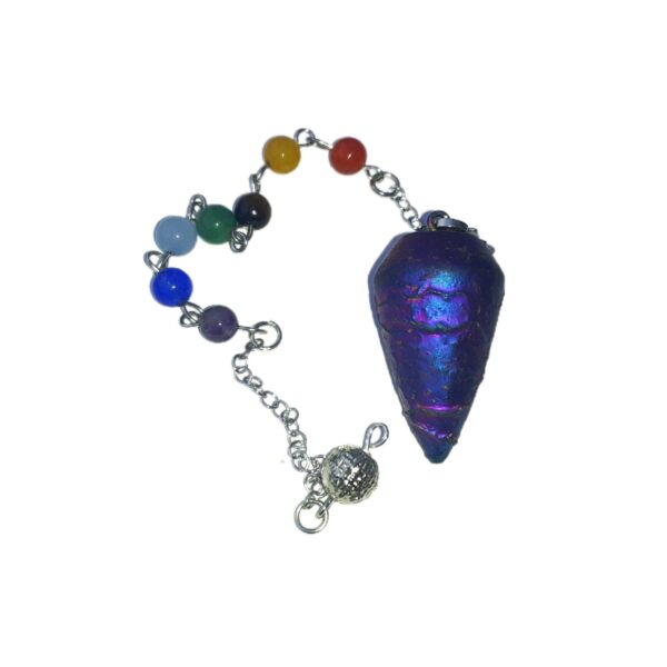 Aqua Aura Rainbow Pendulum