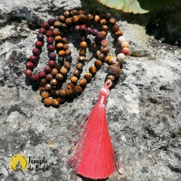 Japa Tiger Eye Case and Faceted Mookaite - Image 2