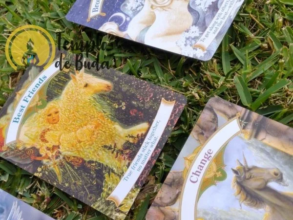 Oráculo dos Unicórnios Mágicos de Doreen Virtue em Inglês - immagine 6