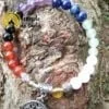 Bracciale 7 Chakra con albero della vita