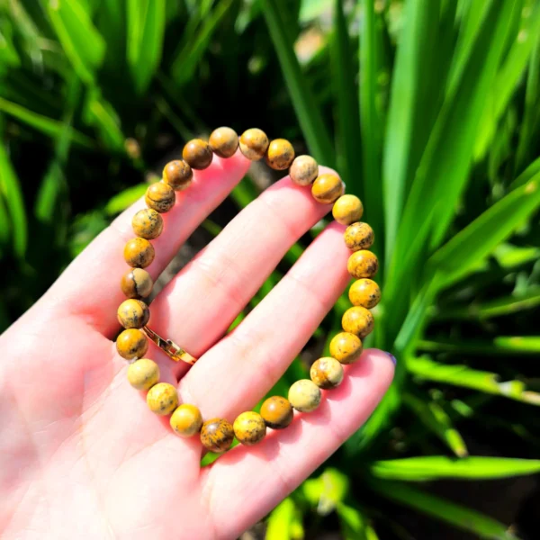 Pulseira Jaspe Madeira