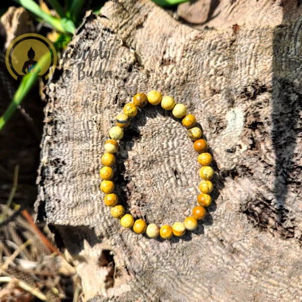 Pulseira Jaspe Madeira
