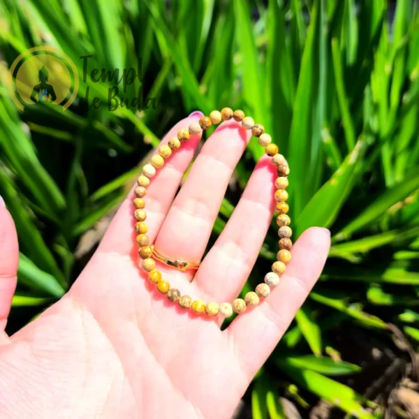 Pulseira Jaspe Madeira