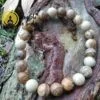Pulseira Jaspe Madeira ou Imagem