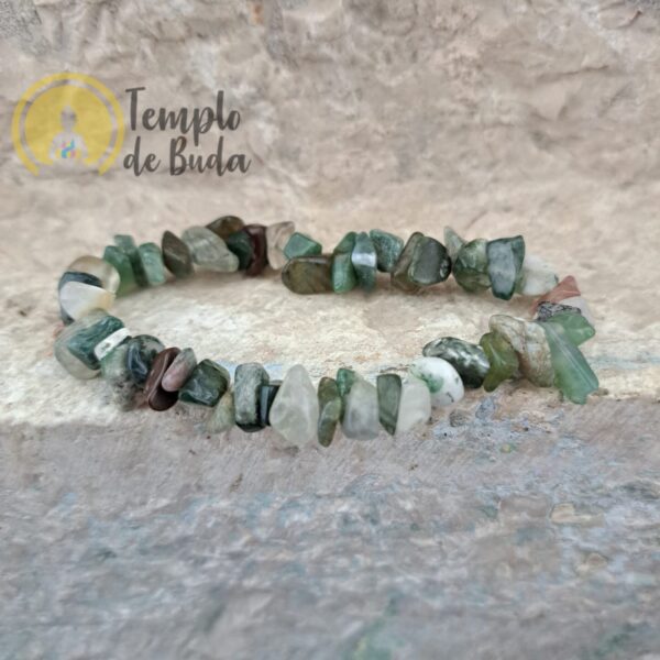 Bracelet d'agate à copeaux d'Inde – Image 2