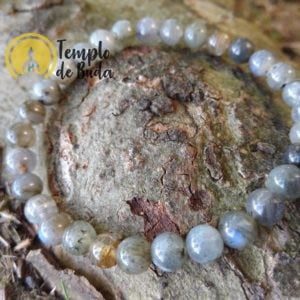 Bracelet of Labradorite 6 mm