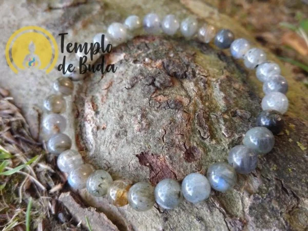 Bracciale di labradorite 6 mm