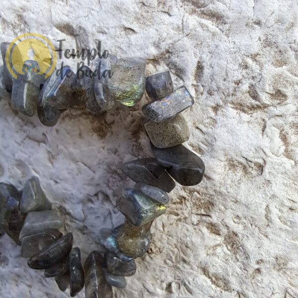 Pulseira de Labradorita Chips - immagine 3