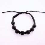 Pulseira de Shungita com cordão